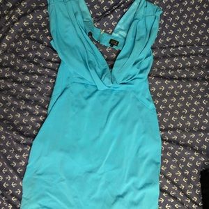 Turquoise dress